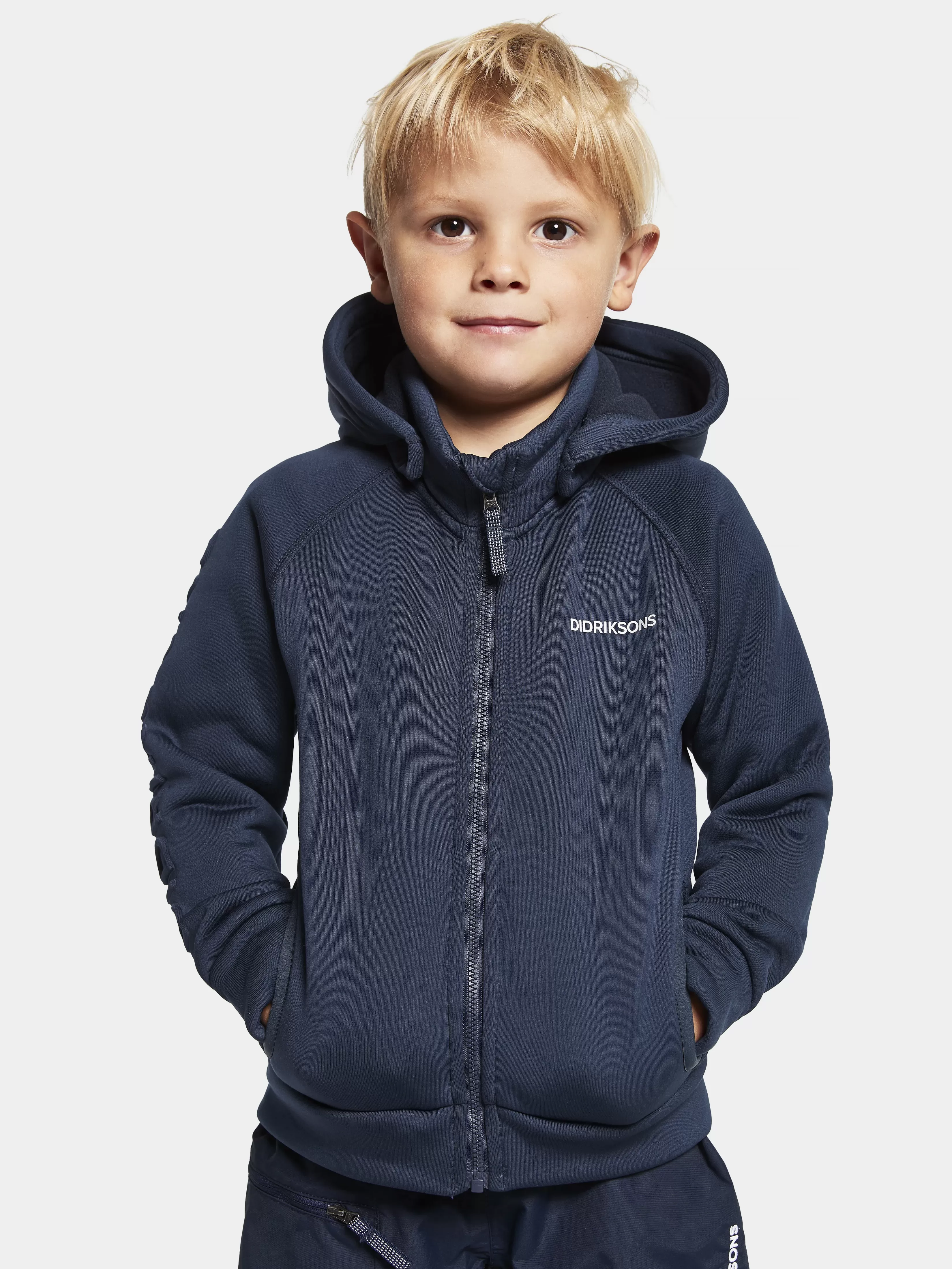 Didriksons Corin Kids' Full-Zip>Barn Softshell-Jakker