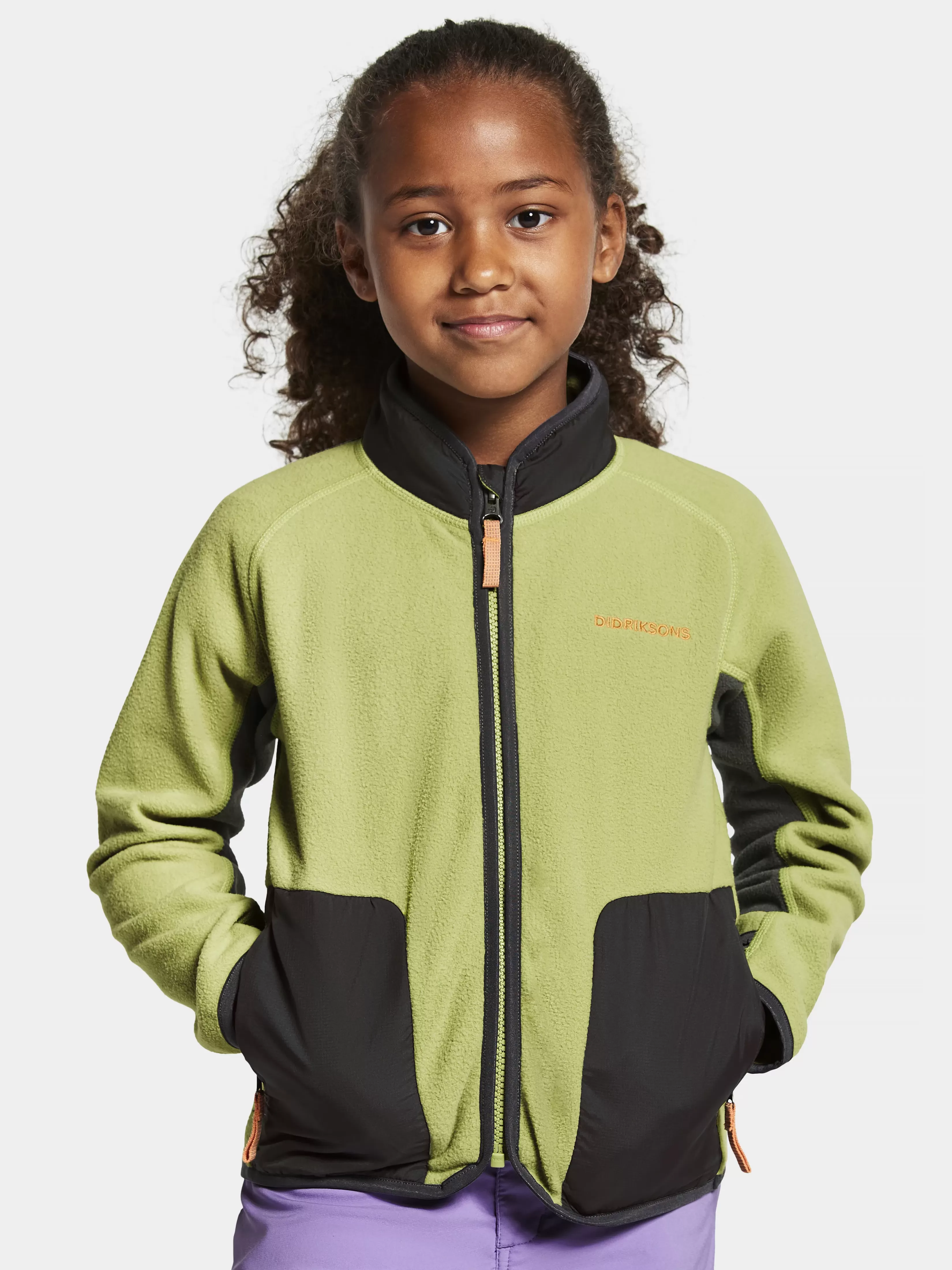 Didriksons Ljung Kids' Full-Zip>Barn Fleecegensere & Mellomlag